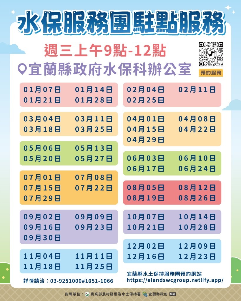 水保服務團駐點服務